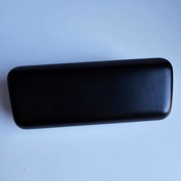 Diane Von Furstenburg Black Sunglasses Glasses Hard Clamshell Case 6.5" x 2" - Picture 3 of 8